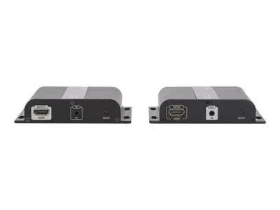 DIGITUS Professional DS-55122 4K HDMI Extender via CAT | IP (Set) - video|audio|infrared extender - HDMI