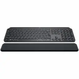 Logitech MX Keys Plus Black with Palm Rest