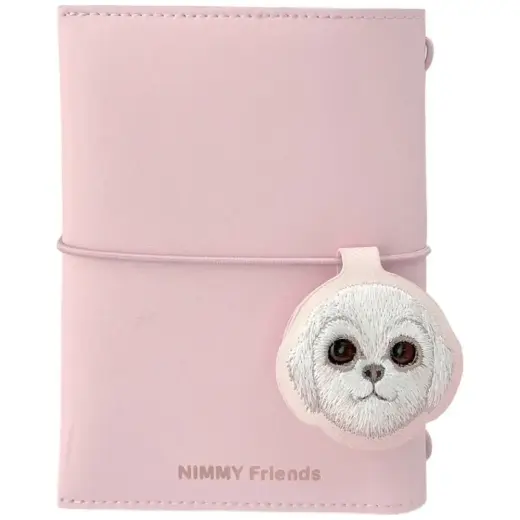 Notebook + pen Set 2-in-1 Nimmy New Big-Eye Cute Pets 2.0 Dog pink