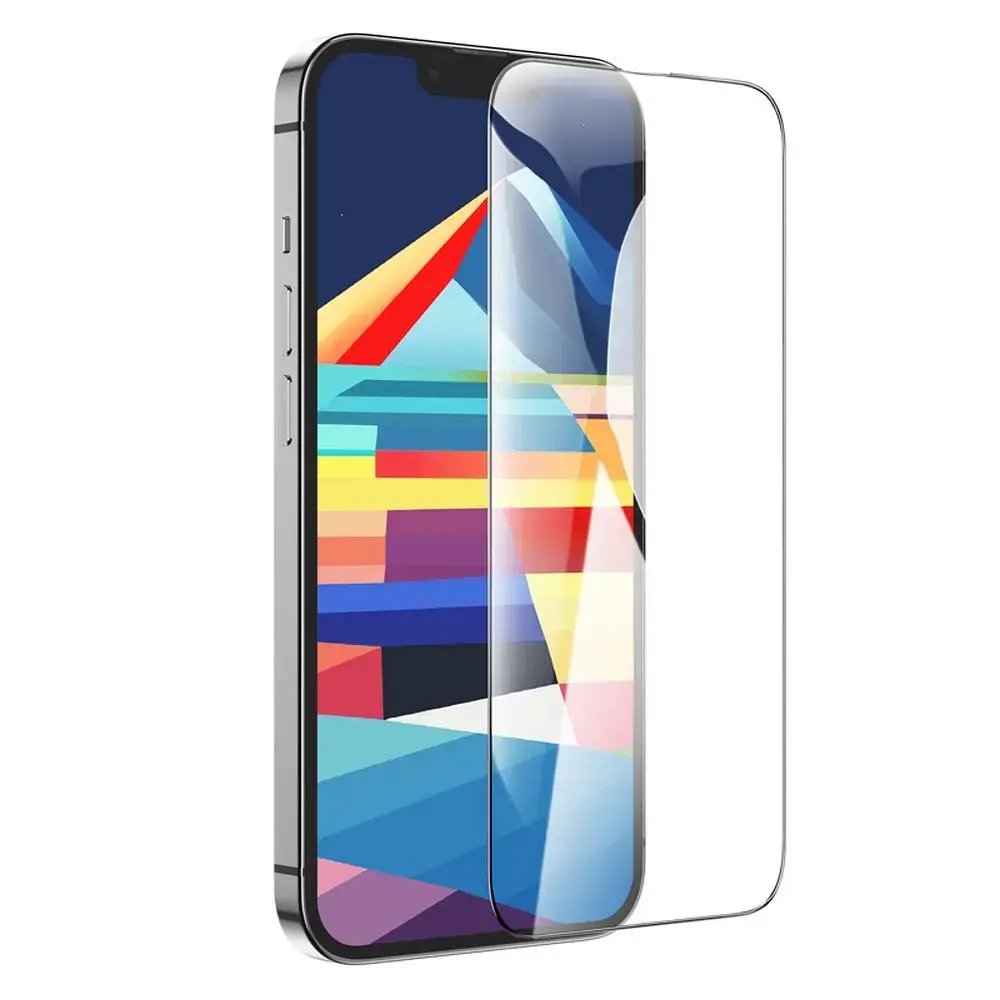Hoco HD 5D Guardian aizsargstikls telefona ekrānam iPhone 15 Plus | iPhone 16 Plus (10 gab.)