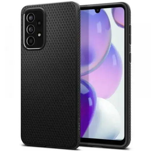 Spigen Liquid Air vāciņš Samsung Galaxy A33 5G matēts melns