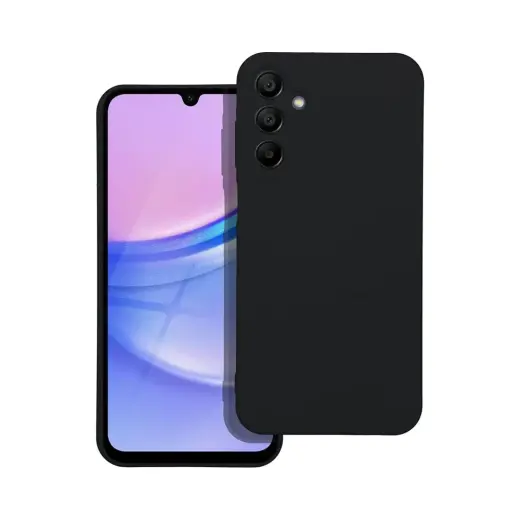 Fusion soft matte back case silicone for Samsung A356 Galaxy A35 5G black