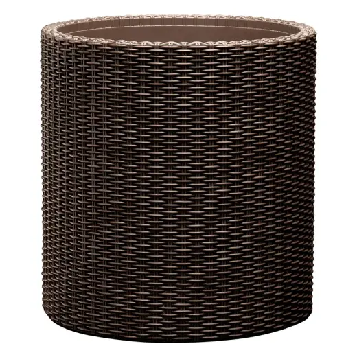 Горшок для цветов Large Cylinder Planter коричневый