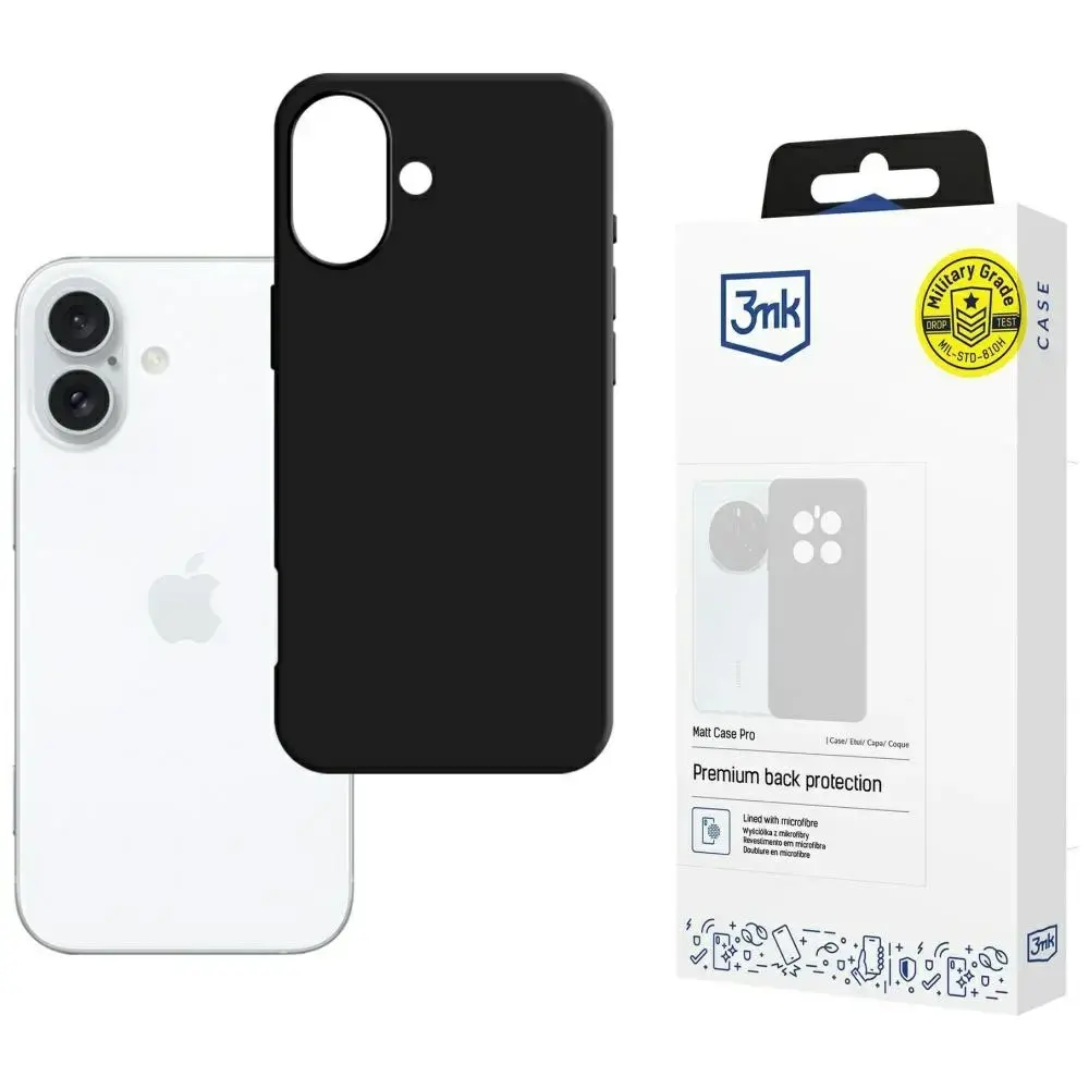 Case 3MK Matt Case Pro for iPhone 16 Plus