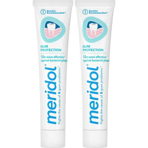 Meridol, Dentifricio, Zahnfleischschutz-Zahnpasta 2 X 75 Ml