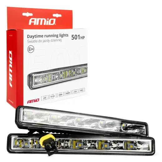 Daytime running lights DRL 501HP AMIO-01520