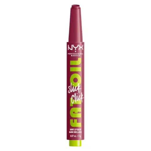 Nyx, Fat Oil Slick Click, Vegan, Glossy, Lip Balm, 07, DM Me, 2 g