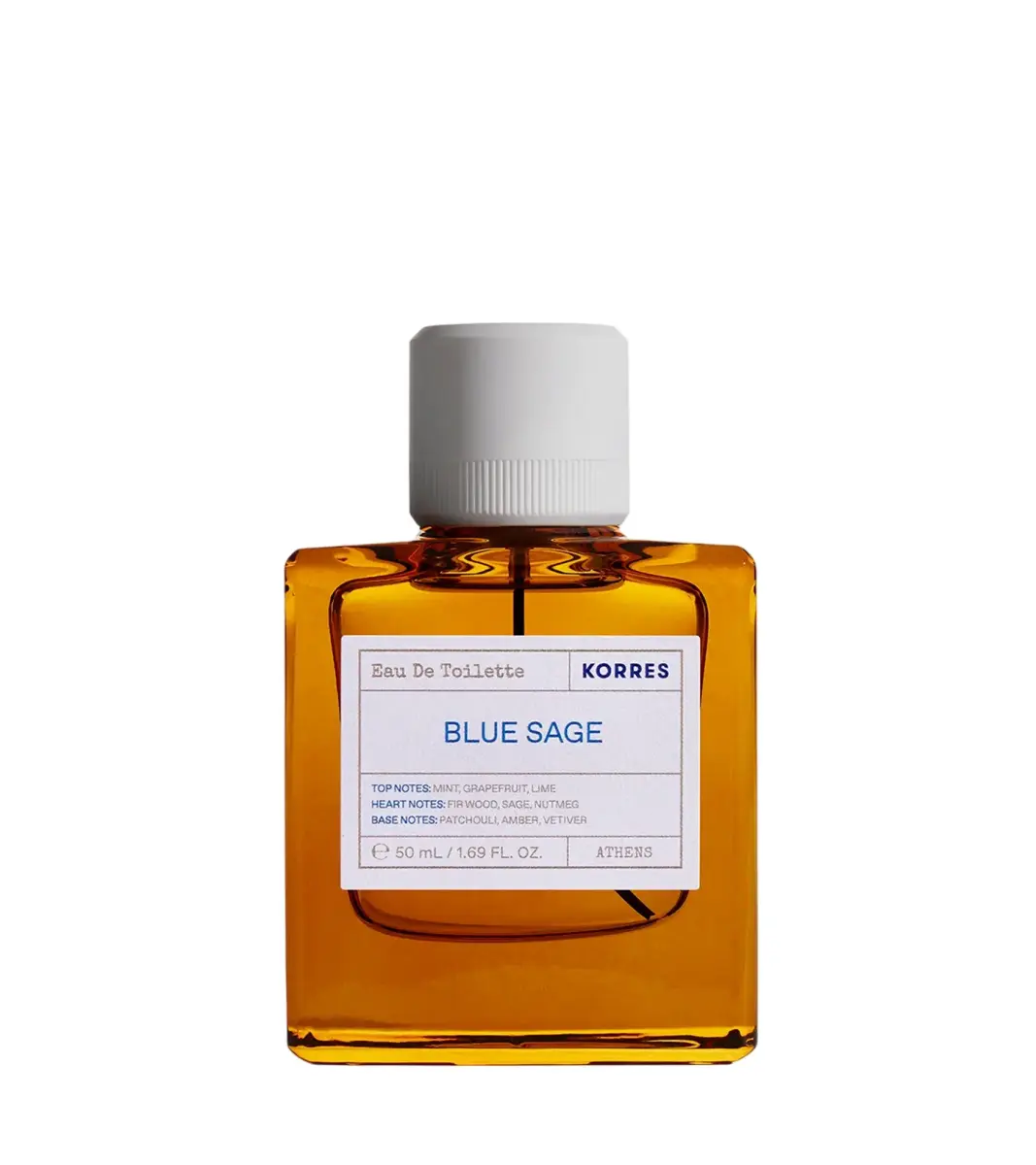 Korres, Blue Sage, Eau De Toilette, For Men, 50 ml