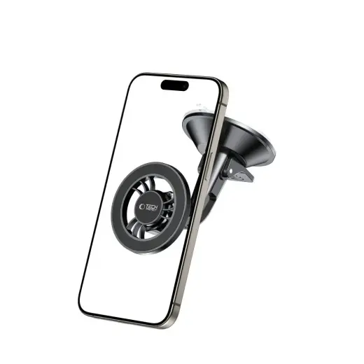 Tech-Protect N56 Magnetic MagSafe Car Holder for Cockpit, Windshield Mount - Black