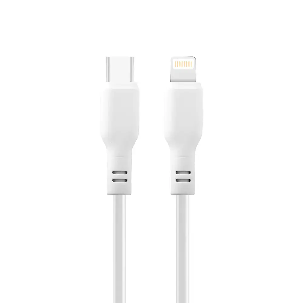 Maxlife MXUC-10 data transfer and charging cable | USB-C to Lightning | 27W | 1m | white