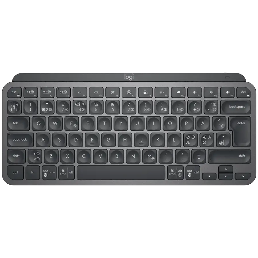 LOGITECH MX Keys Mini Bluetooth Illuminated Keyboard - GRAPHITE - NORDIC