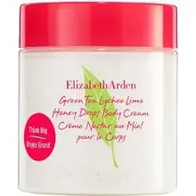 Lychee Lime Body Cream with Honey Drops.