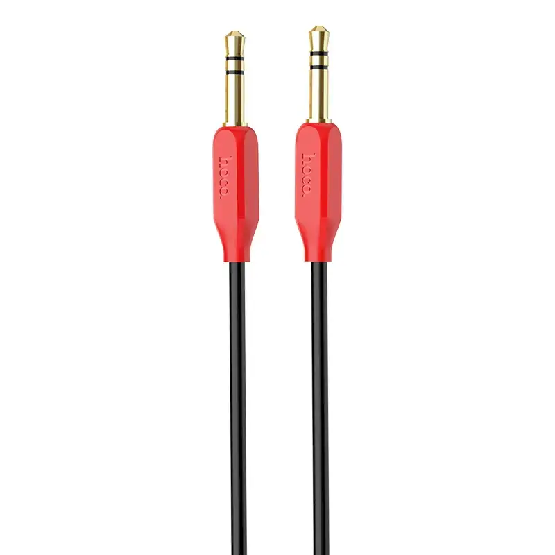 Hoco UPA11 Премиум AUX провод 3.5 mm -> 3.5 mm 1m Черный