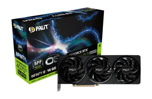 Palit GeForce RTX 4070 Ti SUPER Infinity 3 OC 16GB GDDR6X (NED47TSS19T2-1043S)