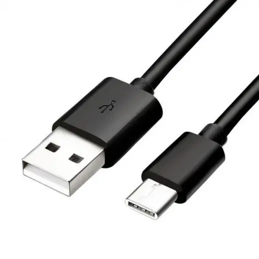 Samsung EP-DG970BBE datu pārraides un uzlādes vads | USB-C uz USB-C | QC 3.0 | 1.2m | melns (OEM)
