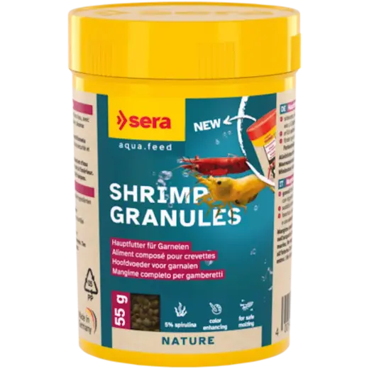 Pamatbarība garnelēm - Sera Shrimp Granules 100 ml (55 g)