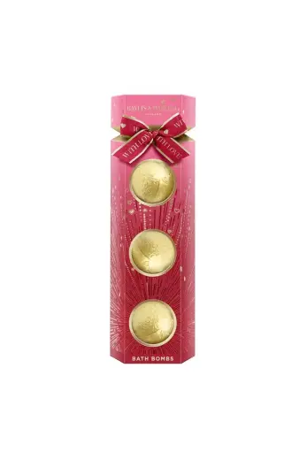 Debenhams Midnight Cherry Luxury Bath Bomb Trio Gift Set