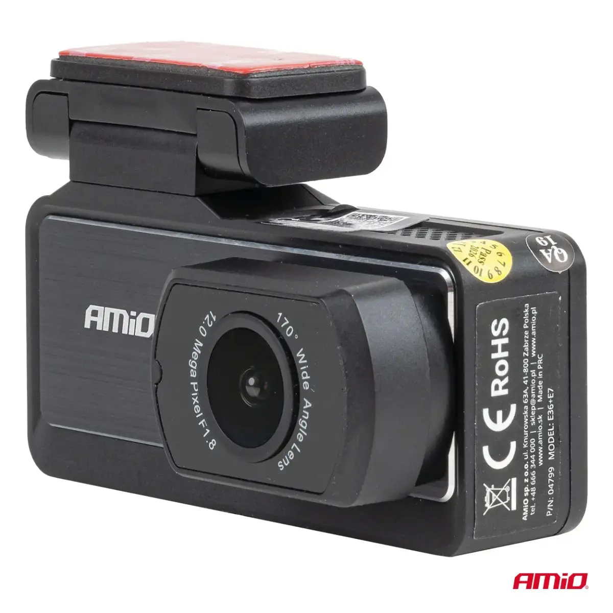 Front and rear dash camera 1K WLAN 256 GB WIFI Full HD AMIO-04799
