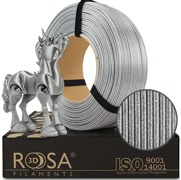 Rosa3D Filament PLA Galaxy Brilliant Silver