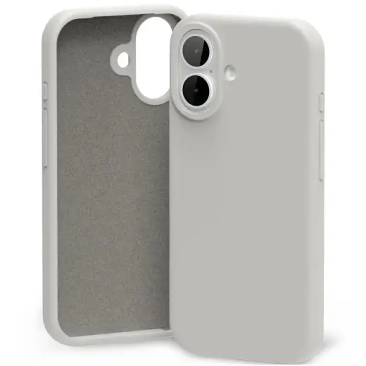 Mercury silikoonist telefoniümbris iPhone 17 jaoks, beež