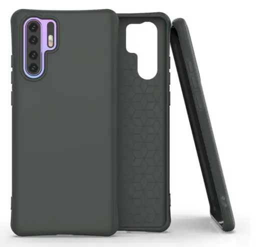 Fusion Solaster Back Case Silicone Case For Huawei P30 Pro Dark Green
