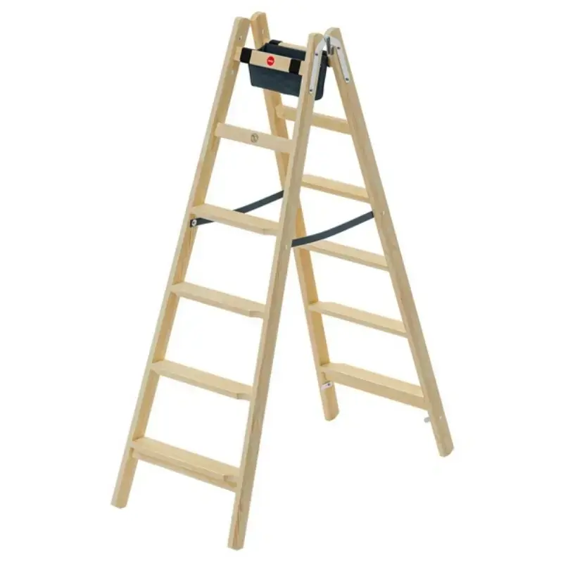 Kāpnes divpusējās H77 ComfortLine / koka / 2x6 pakāpieni