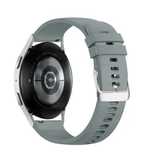 Beline pasek Watch 20mm Grid Texture Silicone jasnoszary |light grey box