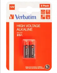 Baterijas Verbatim MN21 23A High Voltage Alkaline 2-Pack 12V