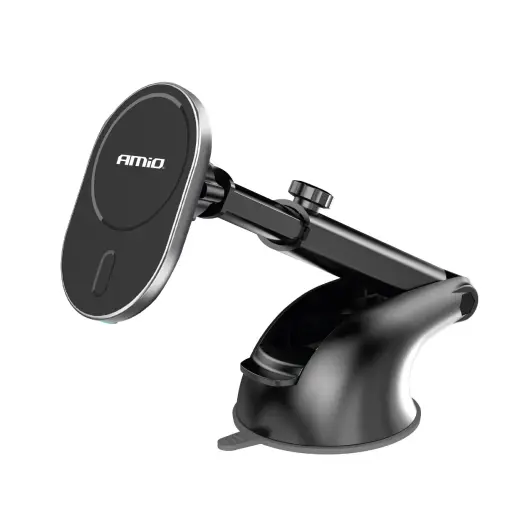Suction mount Phone Holder with Wireless Charger My Mag 15W AMIO-03771