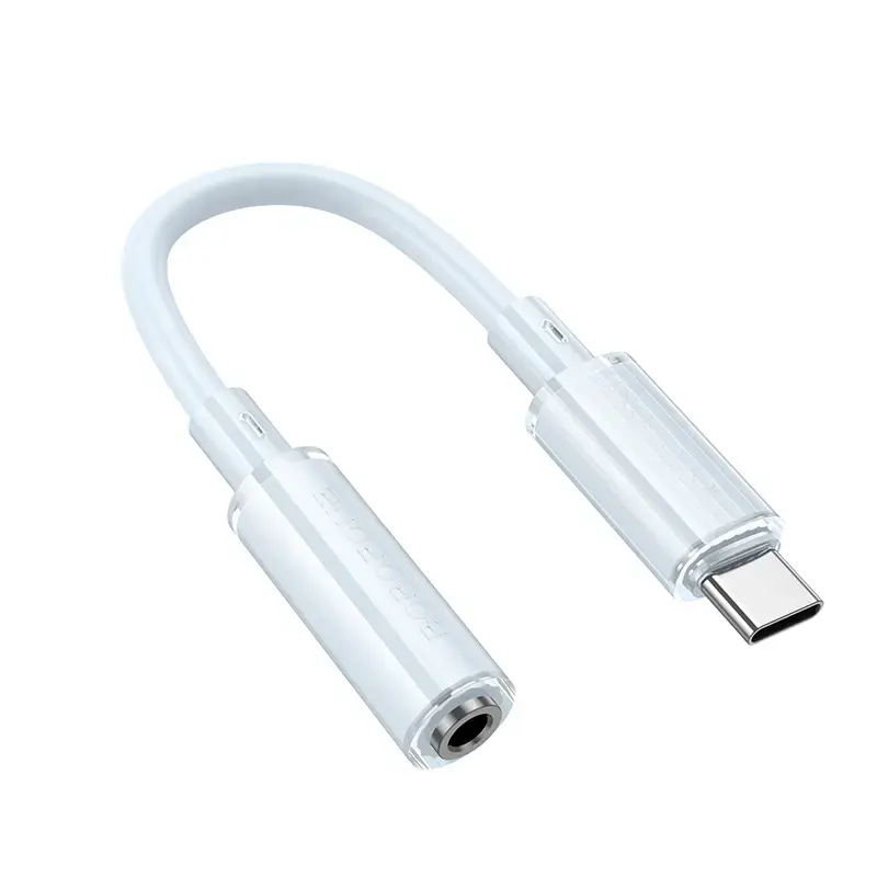 Borofone Adapter BV22 Lemon - Type C to jack 3,5mm (DAC) - blue
