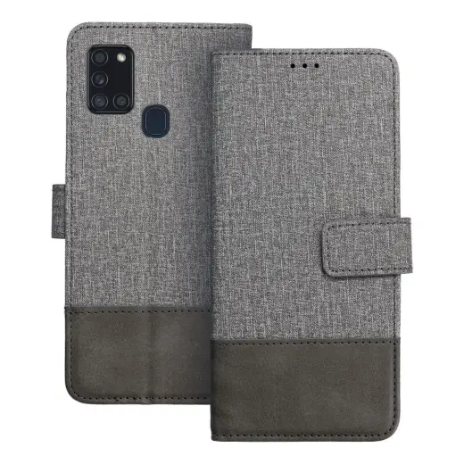 GOMMA raamatutüüpi telefoni ümbris Samsung Galaxy A21s (A217) hall