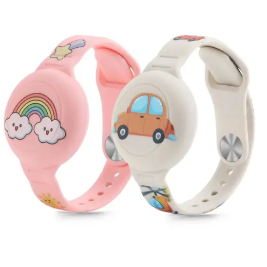 TECH-PROTECT SMOOTH FOR KIDS 2-PACK APPLE AIRTAG 1 | 2 COLORFUL