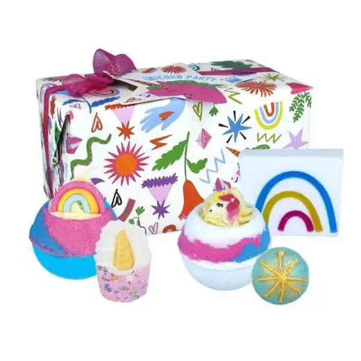 Bomb Cosmetics Unicorn Party Bath & Body Bath Bomb Gift Set