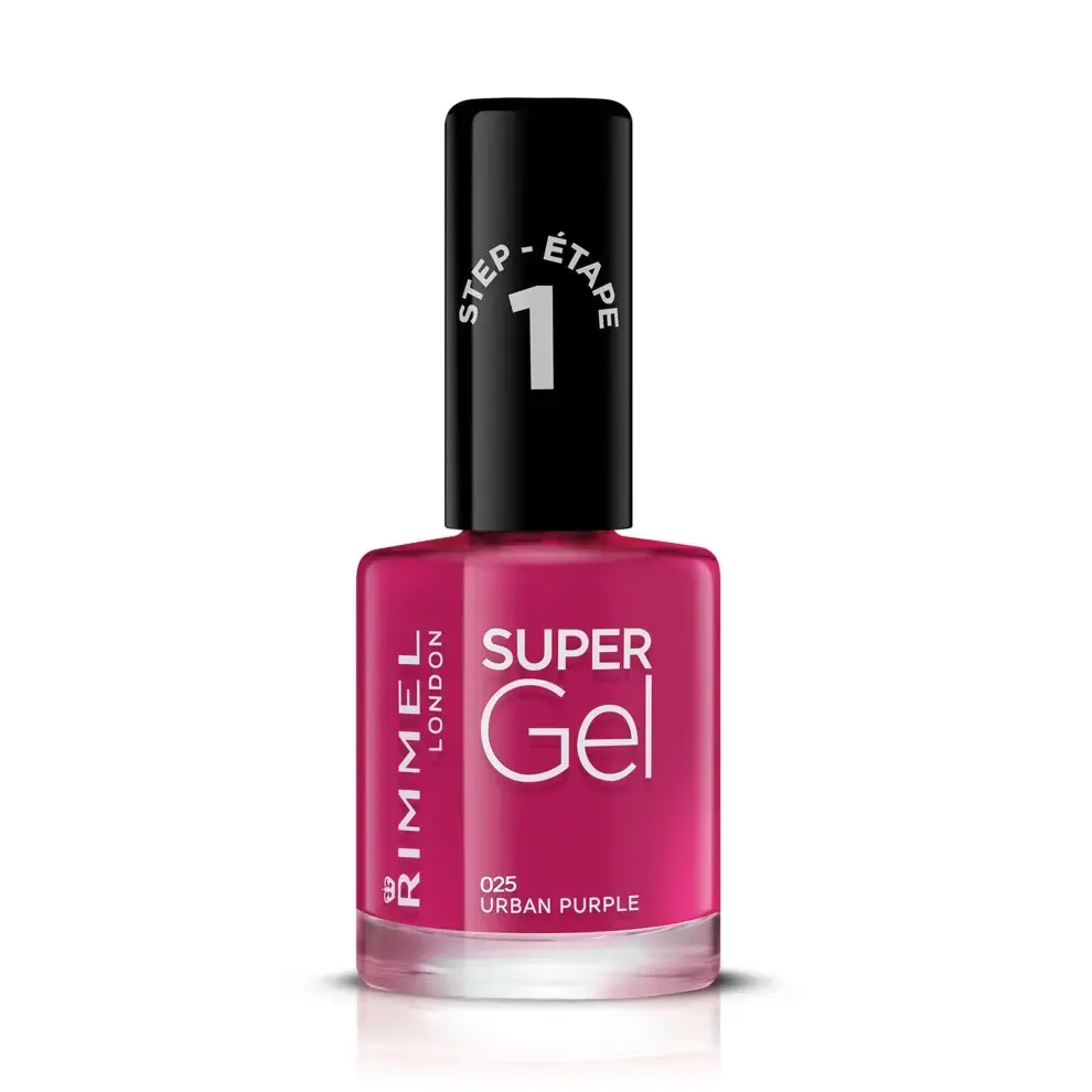 Rimmel Super Gel Nail Polish 025 Urban Purple
