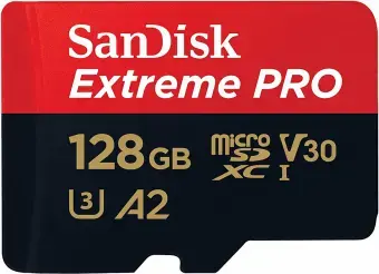 Atmiņas karte SanDisk Extreme PRO 128GB MicroSDXC