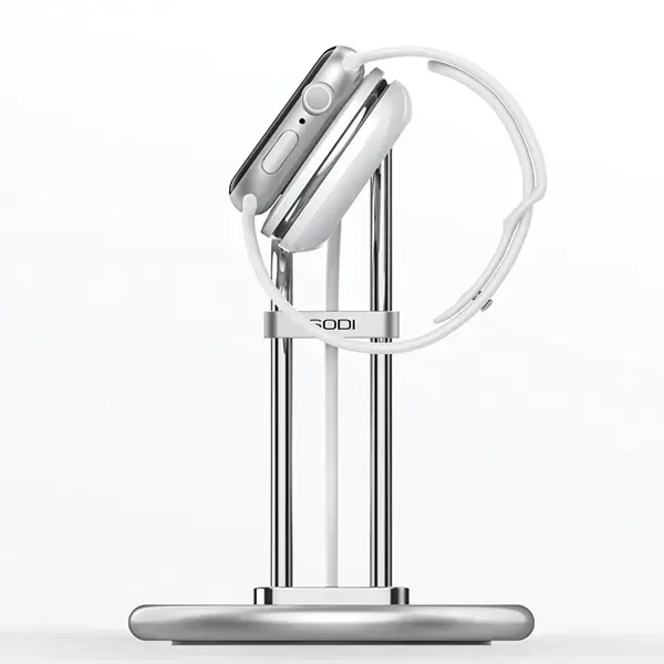 SODI Stojak na Apple Watch SAW-300 srebrny|silver