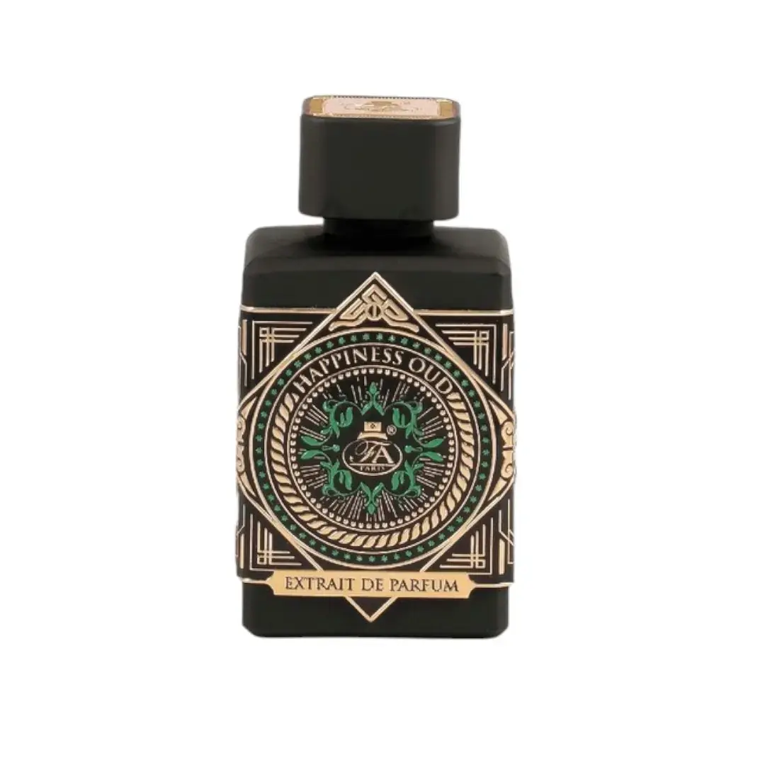 Fragrance World, Happiness Oud, Extrait De Parfum, Unisex, 80 ml