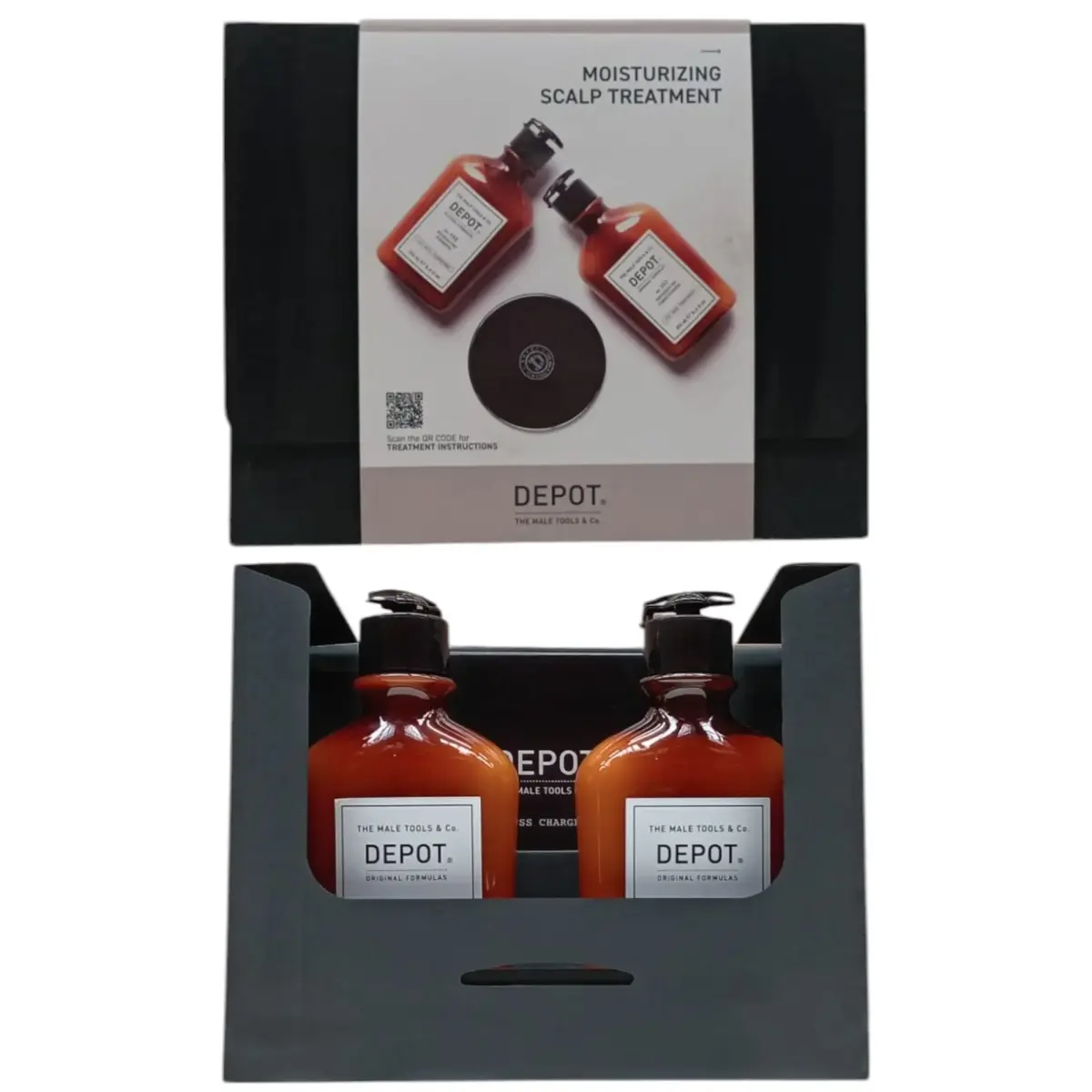 Consumer Kit E Set Depot: 100 Hair Cleansing No. 103, Pro-Vitamin B5, Hair Shampoo, For Hydration, 250 ml + 200 Hair Treatments No. 201, Botanical Complex, Hair Conditioner, For Revitalizing, 250 ml