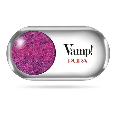 Pupa Vamp (Compact Eyeshadow) 1.5 G - 100 Irreverent Fuchsia - Metallic