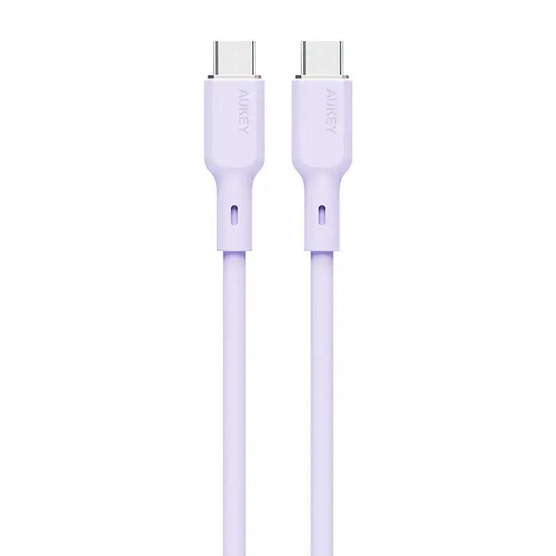 USB-C to USB-C Cable Aukey CB-SCC101, 100W, 1m (lavender)