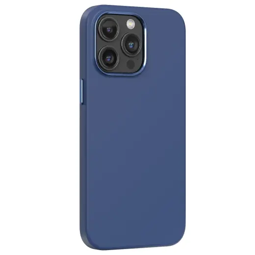 Comma Nature Mag telefoni ümbris MagSafe toega iPhone 15 Plus sinine