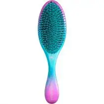 Detangling hair brush for medium thickness hair Olivia Garden AuroraBlue.