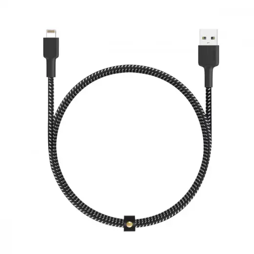CB-BAL3 Black Nylon Reinforced cable Quick Charge Lightning-USB | 1.2m | Apple MFi certification