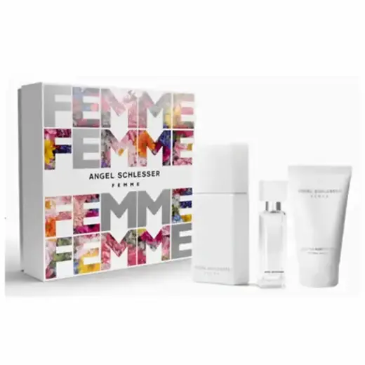 Angel Schlesser Femme Eau De Toilette Spray 100ml Set 3 Pieces