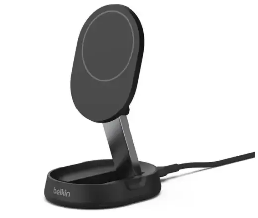 BoostCharge Qi2 15W magnetic charger, black, without PSU