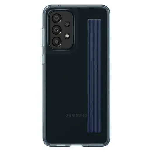 Samsung EF-XA336CB Slim Strap telefono dėklas Samsung Galaxy A33 5G (A336) juodas