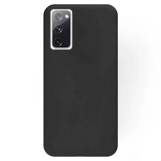 Fusion elegance fibre protect silicone case for Samsung G780 Galaxy S20 FE black