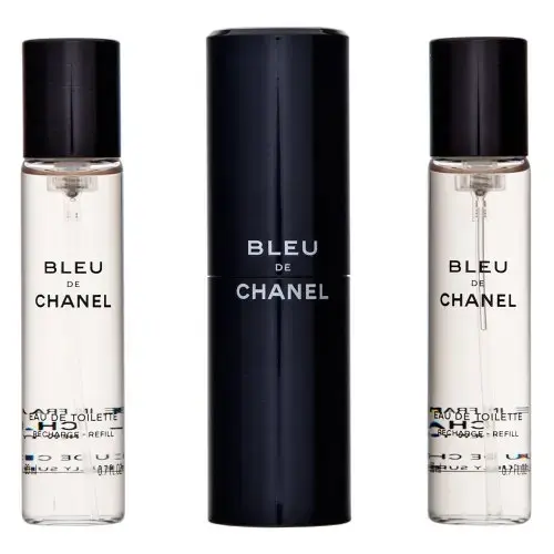 Chanel Bleu de Chanel - Twist and Spray Eau de Toilette for men 3 x 20 ml