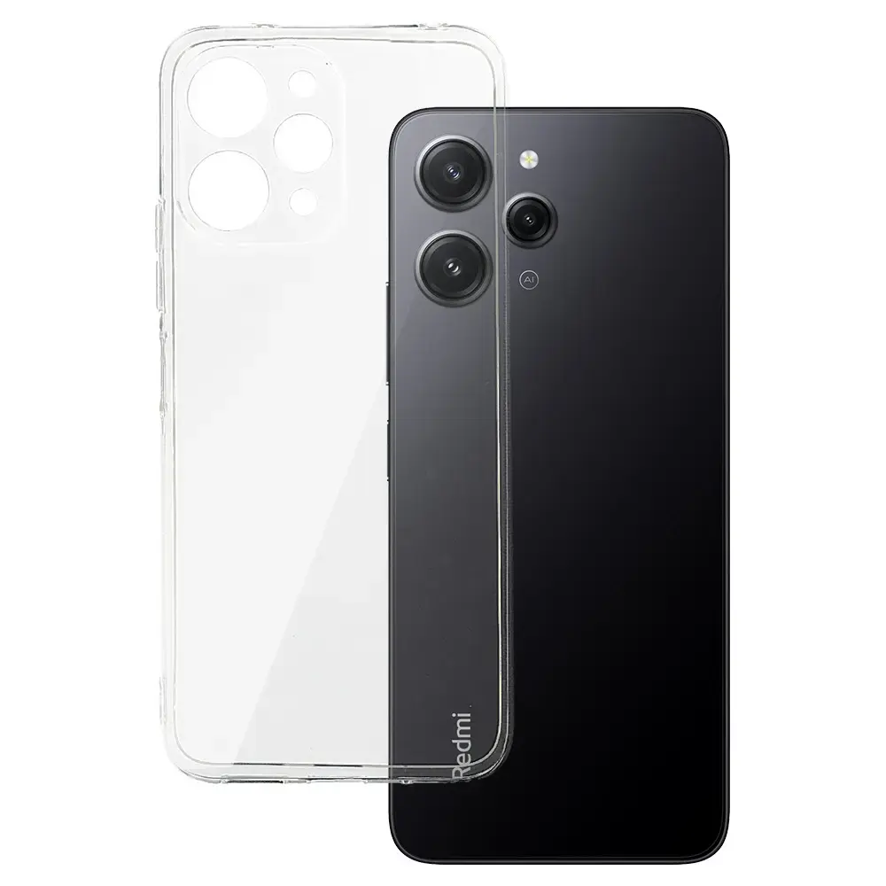 Back Case 2 mm Perfect for XIAOMI REDMI 12 TRANSPARENT