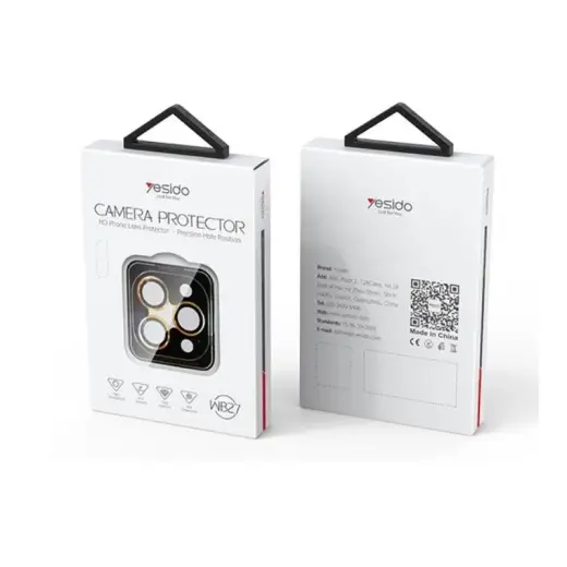 YESIDO LENS PROTECTOR WB27 iPHONE 16 PRO MAX / 16 PRO BLACK